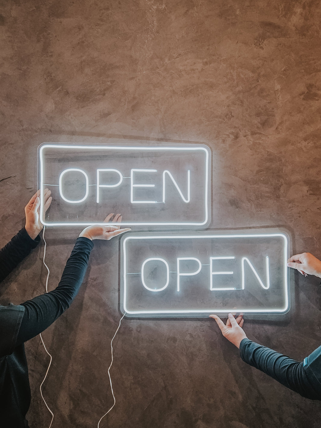 OPEN Neon LED Tabela