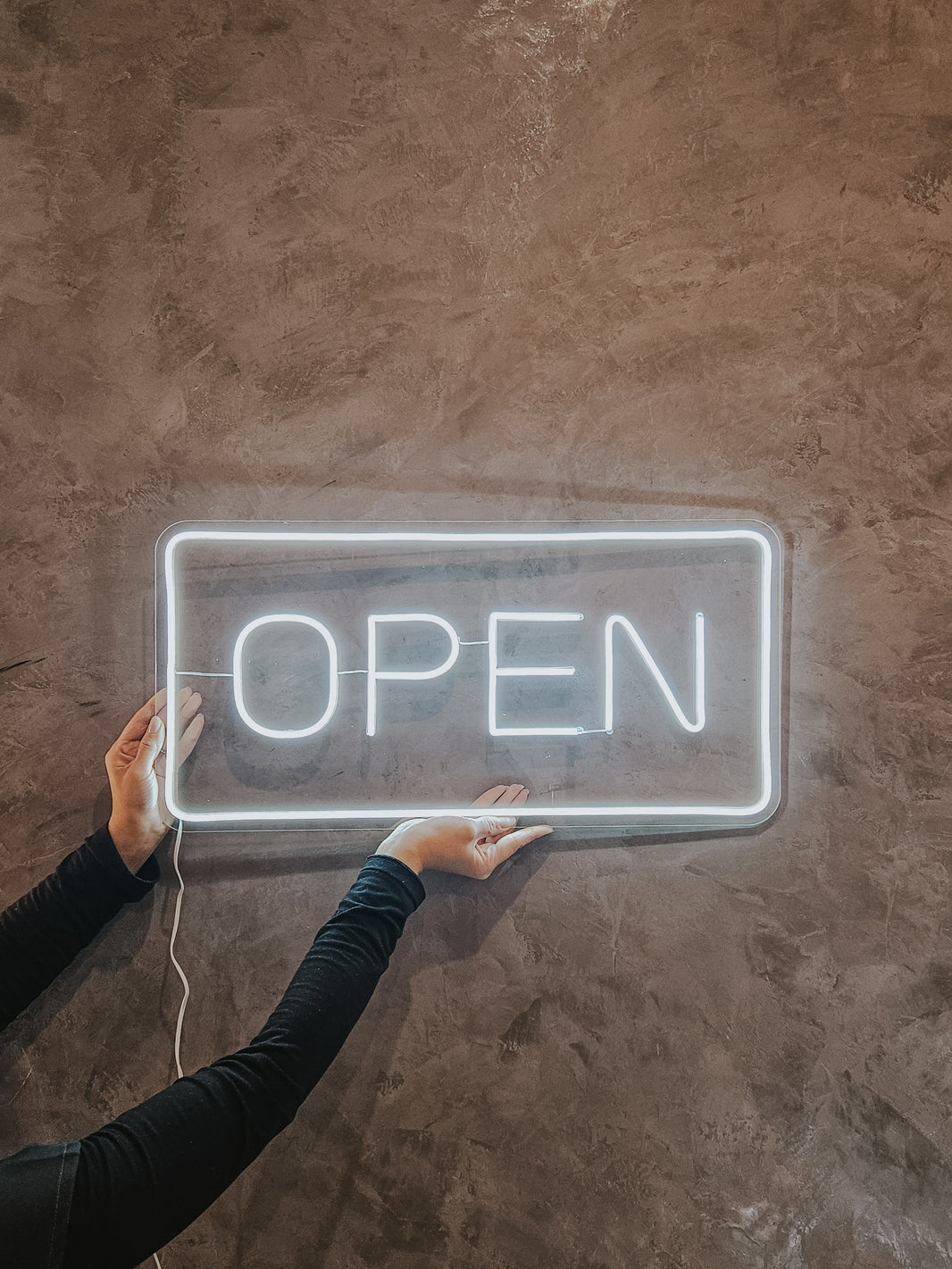 OPEN Neon LED Tabela