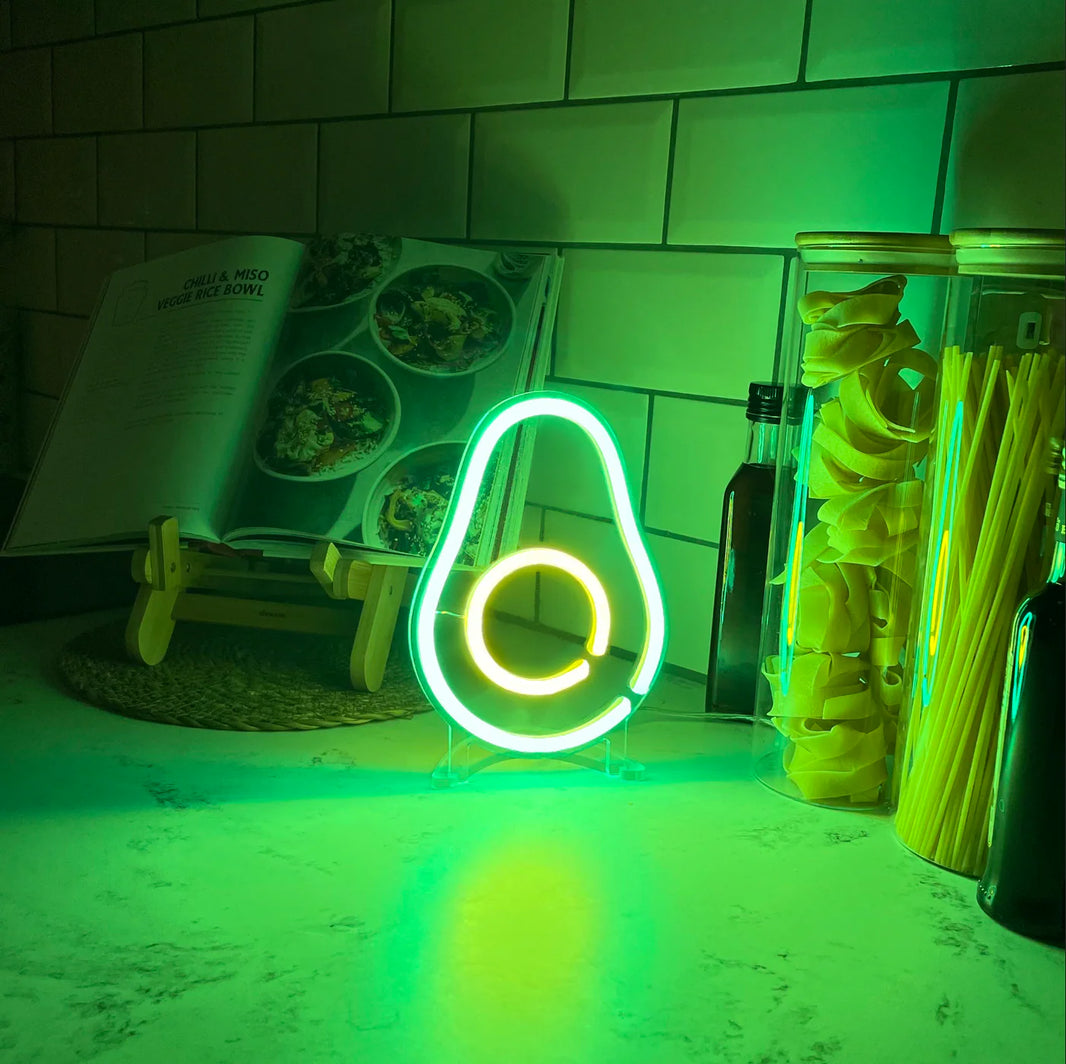 Mini Avacado Neon Led Işık