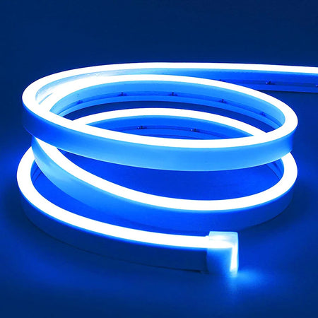 1 CM KESİLEBİLEN MAVİ NEON LED 12V 6MM