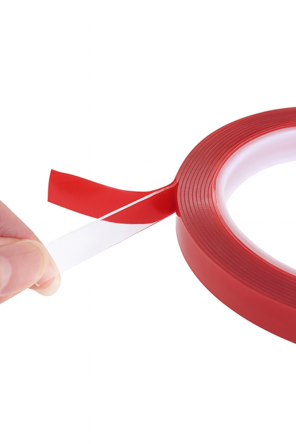 Akrilik Şeffaf Süper Güçlü Su Geçirmez Akrilik Çift Taraflı Bant 10 mm x 5 M