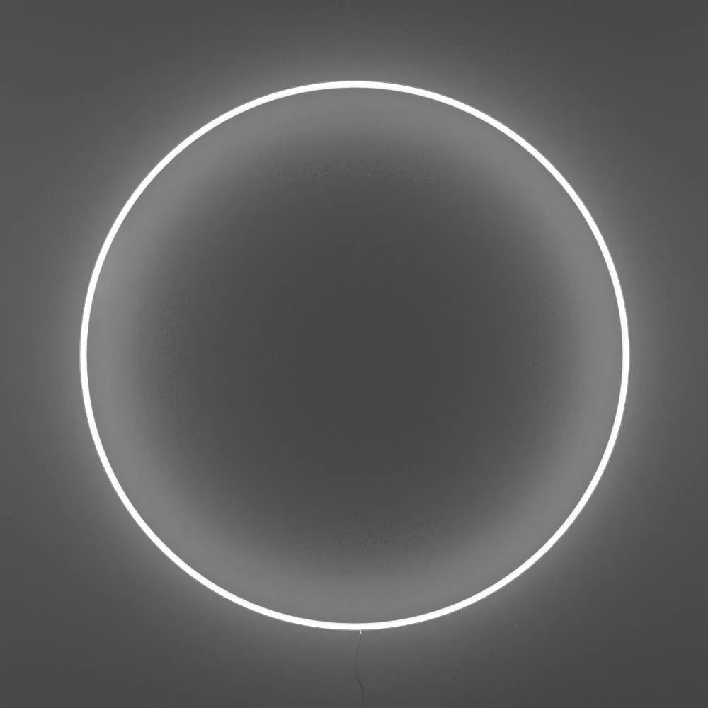 Daire Neon Işık | Modern & Sade Duvar Dekoru
