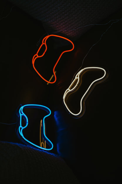 Playstation Konsolu Neon LED Aydınlatma