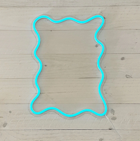 Yazı Panosu | Wavy Neon LED Işıklı