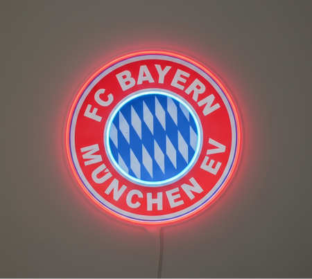 Bayern Münih Neon LED Dekor Aydınlatma