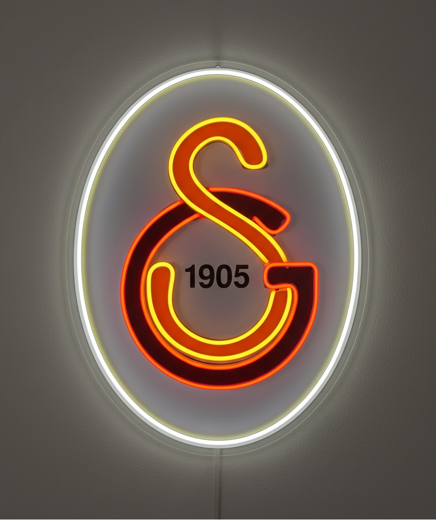 Galatasaray Neon LED Dekor Aydınlatma