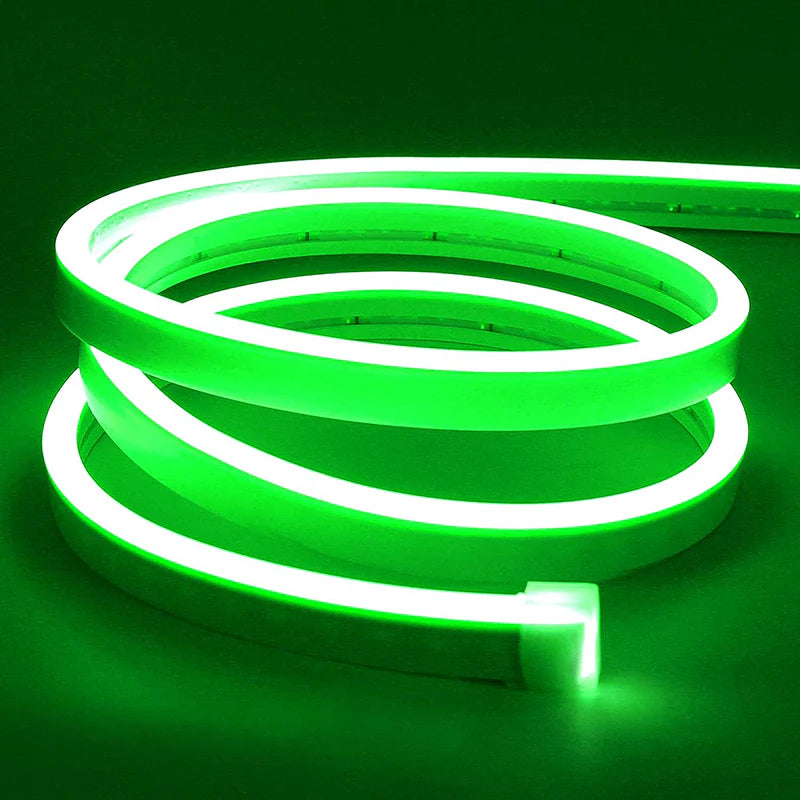 1 CM KESİLEBİLEN YEŞİL NEON LED 12V 6MM