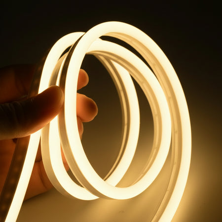 2.5 cm'de Kesilebilir Gün Işığı Neon LED IP64 – 12V Esnek Neon Şerit Aydınlatma