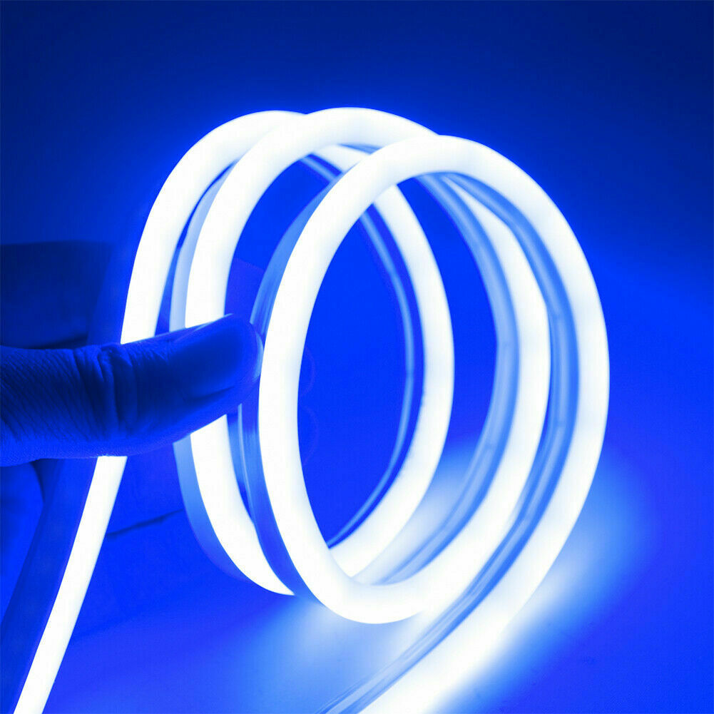 2.5 cm Cuttable Blue Neon LED IP64 – 12V Flexible Neon Strip Lighting