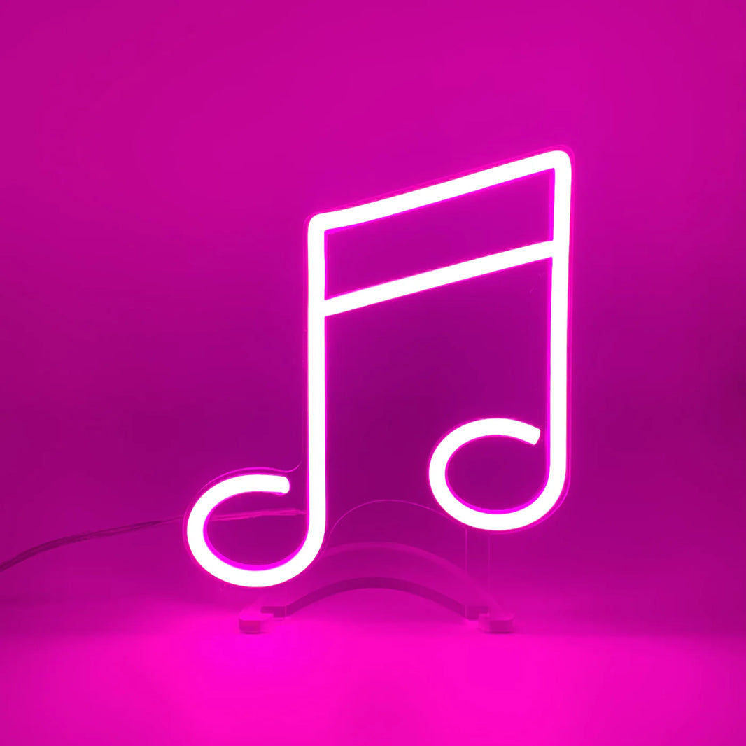 Mini Music Notası Neon Led Işık