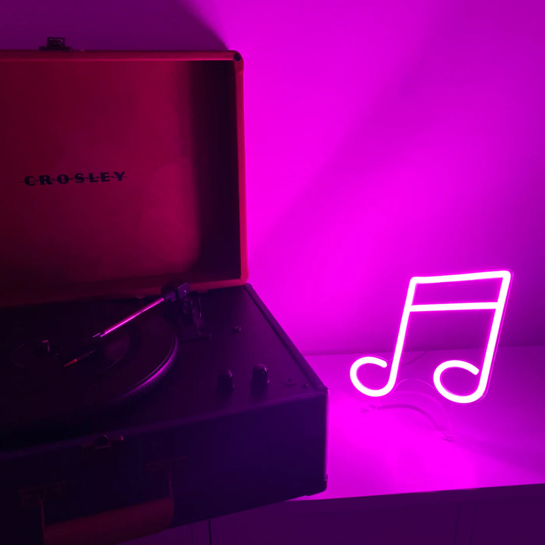 Mini Music Notası Neon Led Işık