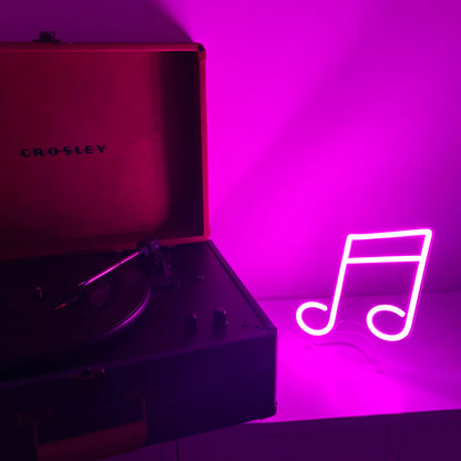 Mini Music Notası Neon Led Işık