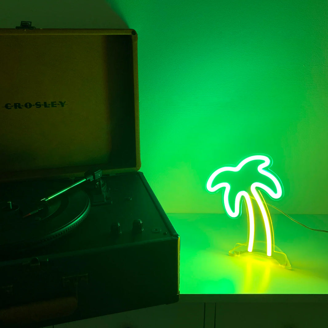 Mini Palmiye Ağacı Neon Led Işık
