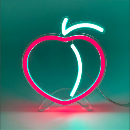 Mini Şeftali Neon Led Işık