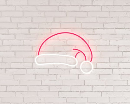 Yılbaşı Şapkası Neon Işıklı Yılbaşı Dekorasyonu