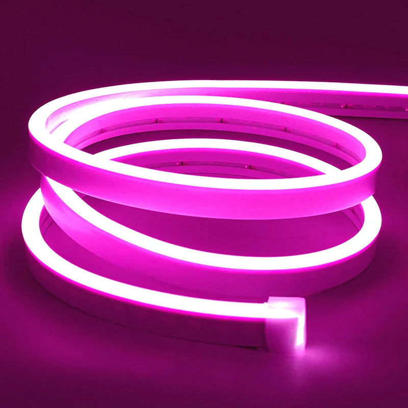 1 CM KESİLEBİLEN PEMBE NEON LED 12V 6MM