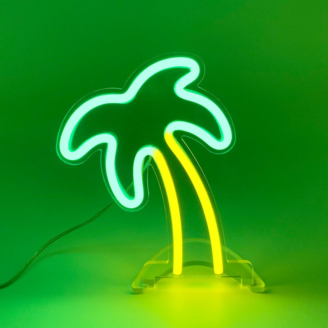 Mini Palmiye Ağacı Neon Led Işık