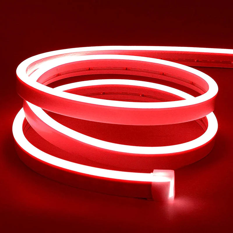 1 CM KESİLEBİLEN KIRMIZI NEON LED 12V 6MM