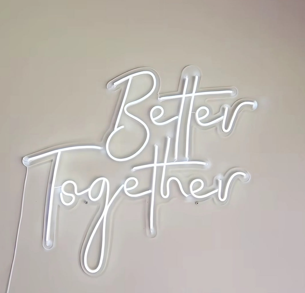 Better Together Neon LED Dekor