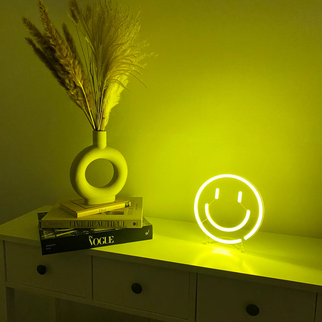 Smile Face Neon Led Işık