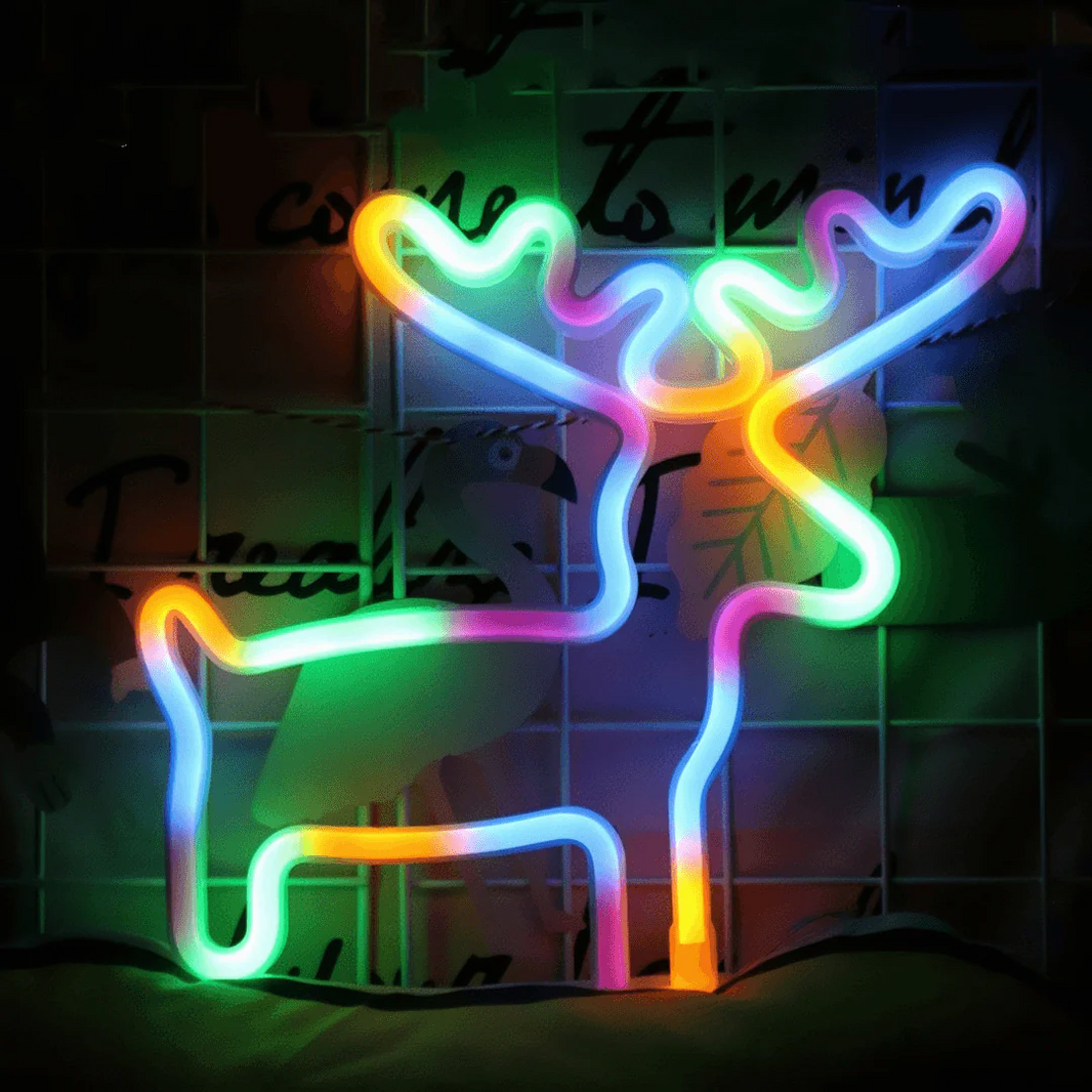 Yılbaşı Neon Ürün Paketi 4  parça