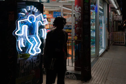 Dancing Man Neon Led Işık – Beyaz