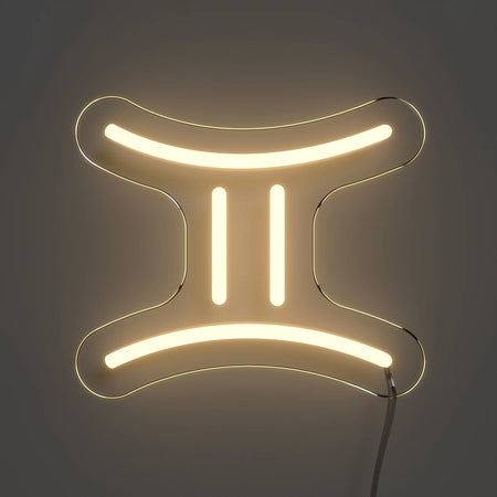 İkizler Burcu Masaüstü Neon Led Tabela