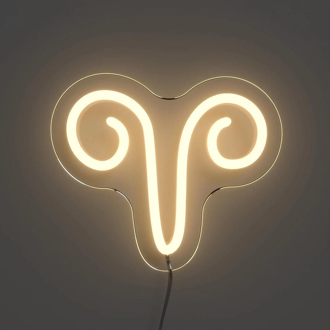 Koç Burcu Masaüstü Neon Led Tabela