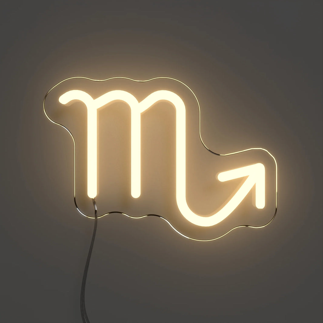 Akrep Burcu Masaüstü Neon Led Tabela