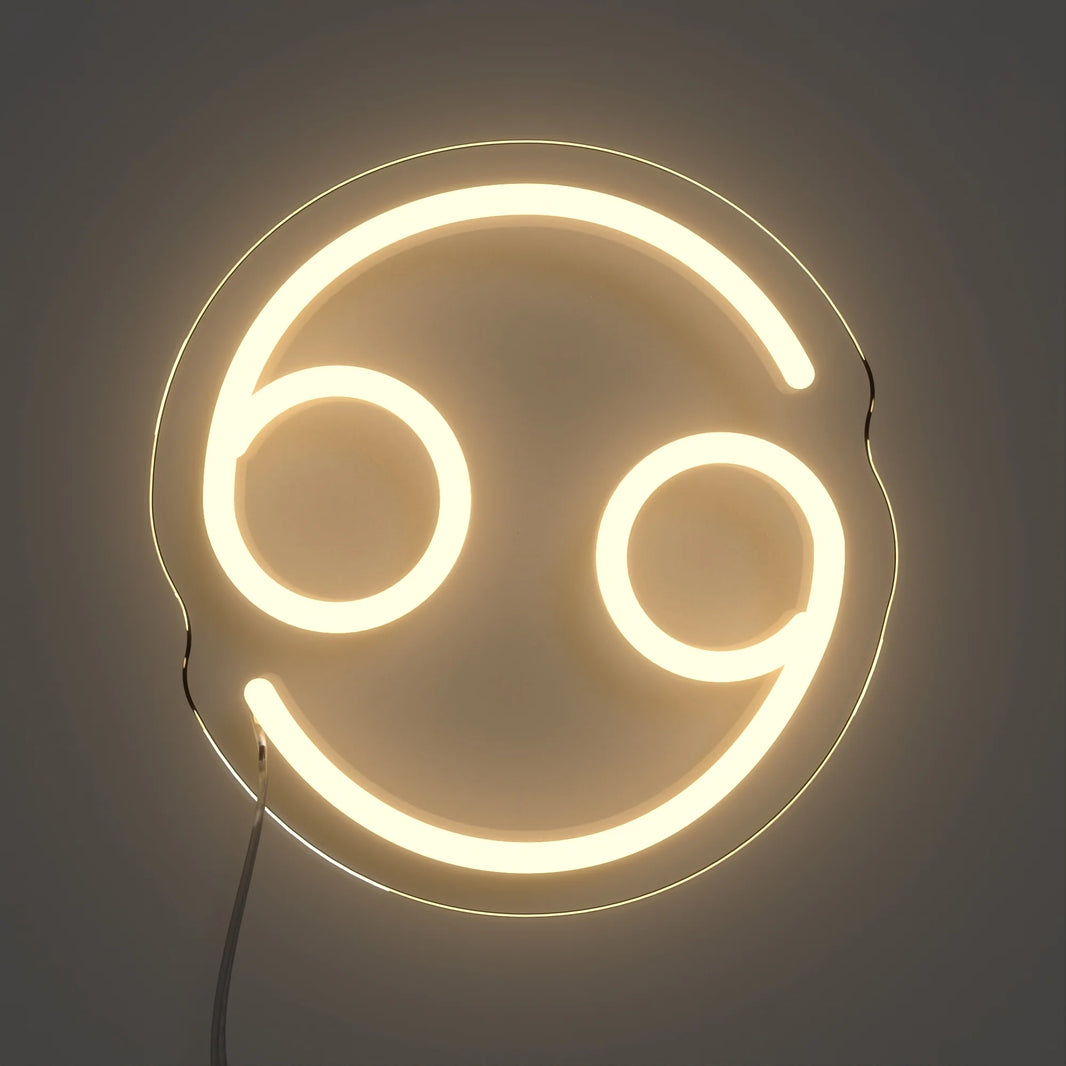 Yengeç Burcu Masaüstü Neon Led Tabela