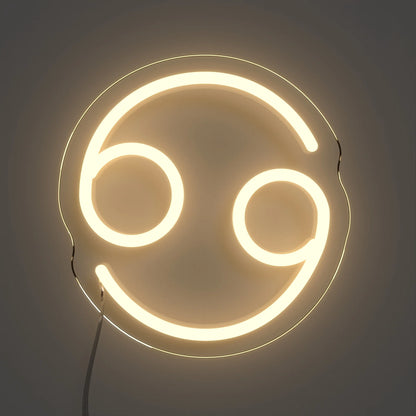 Yengeç Burcu Masaüstü Neon Led Tabela