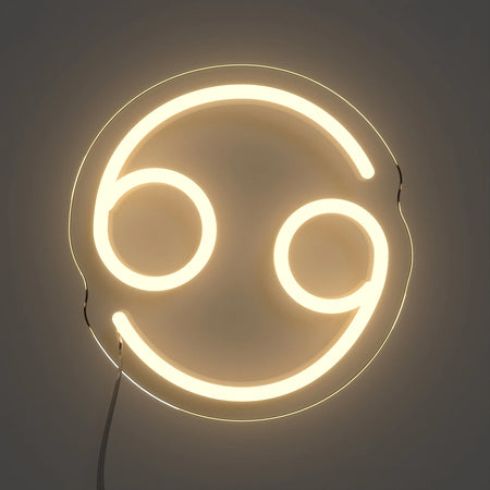 Yengeç Burcu Masaüstü Neon Led Tabela
