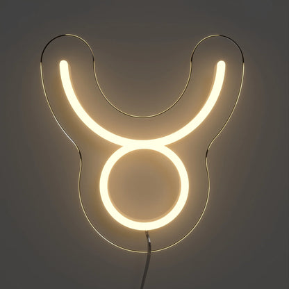 Boğa Burcu Masaüstü Neon Led Tabela