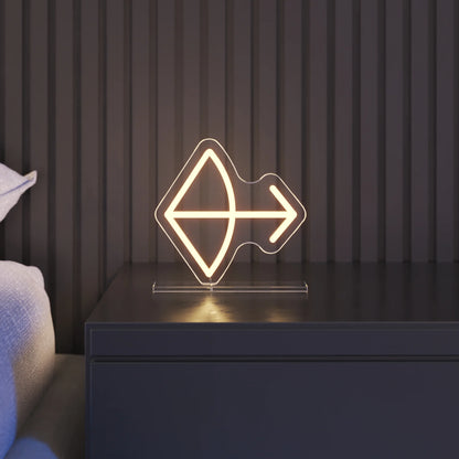 Yay Burcu Masaüstü Neon Led Tabela