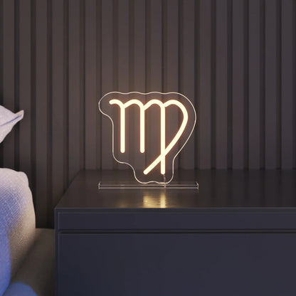 Başak Burcu Masaüstü Neon Led Tabela