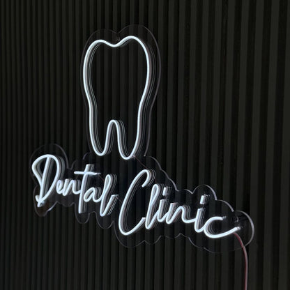 Dental Clinic Neon LED Yazı Tabela