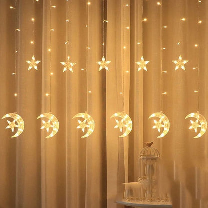 120 LED Ay Yıldız