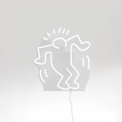 Dancing Man Neon Led Işık – Beyaz