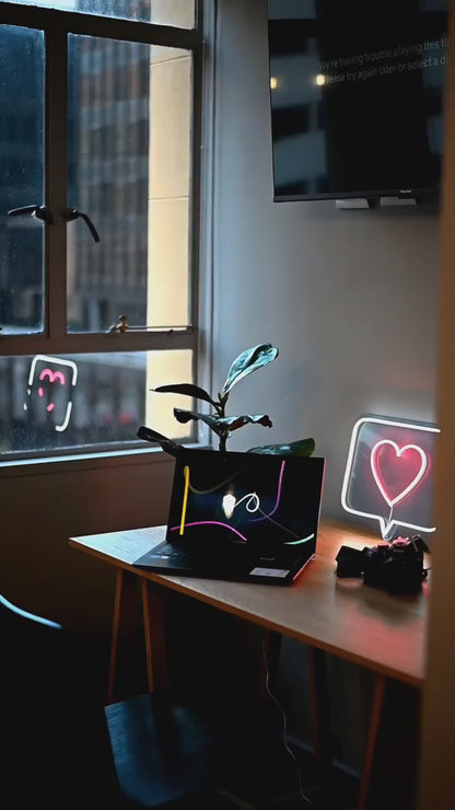 Kalp icon Neon LED Dekor