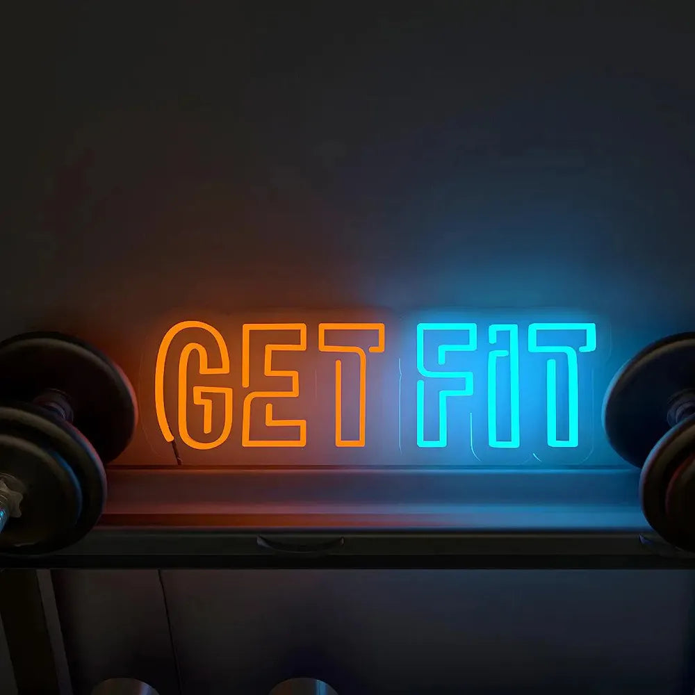 Get Fit Neon LED Dekor